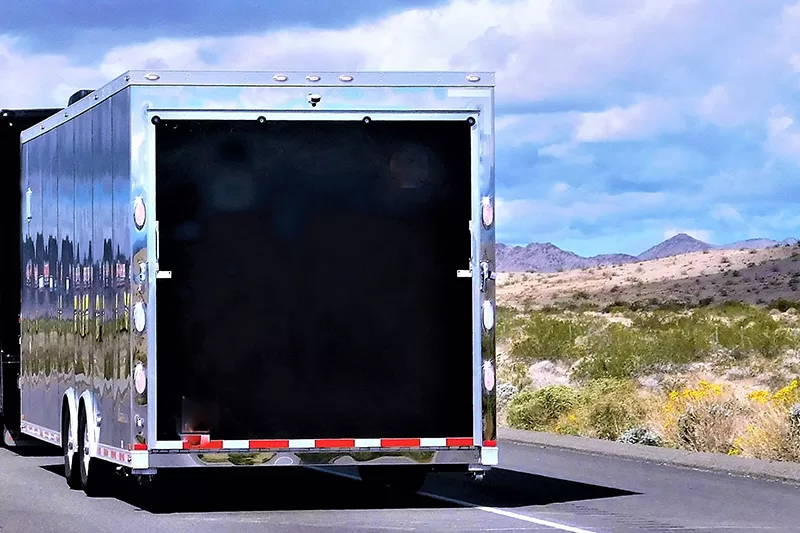 Single Vehicle Enclosed Trailer